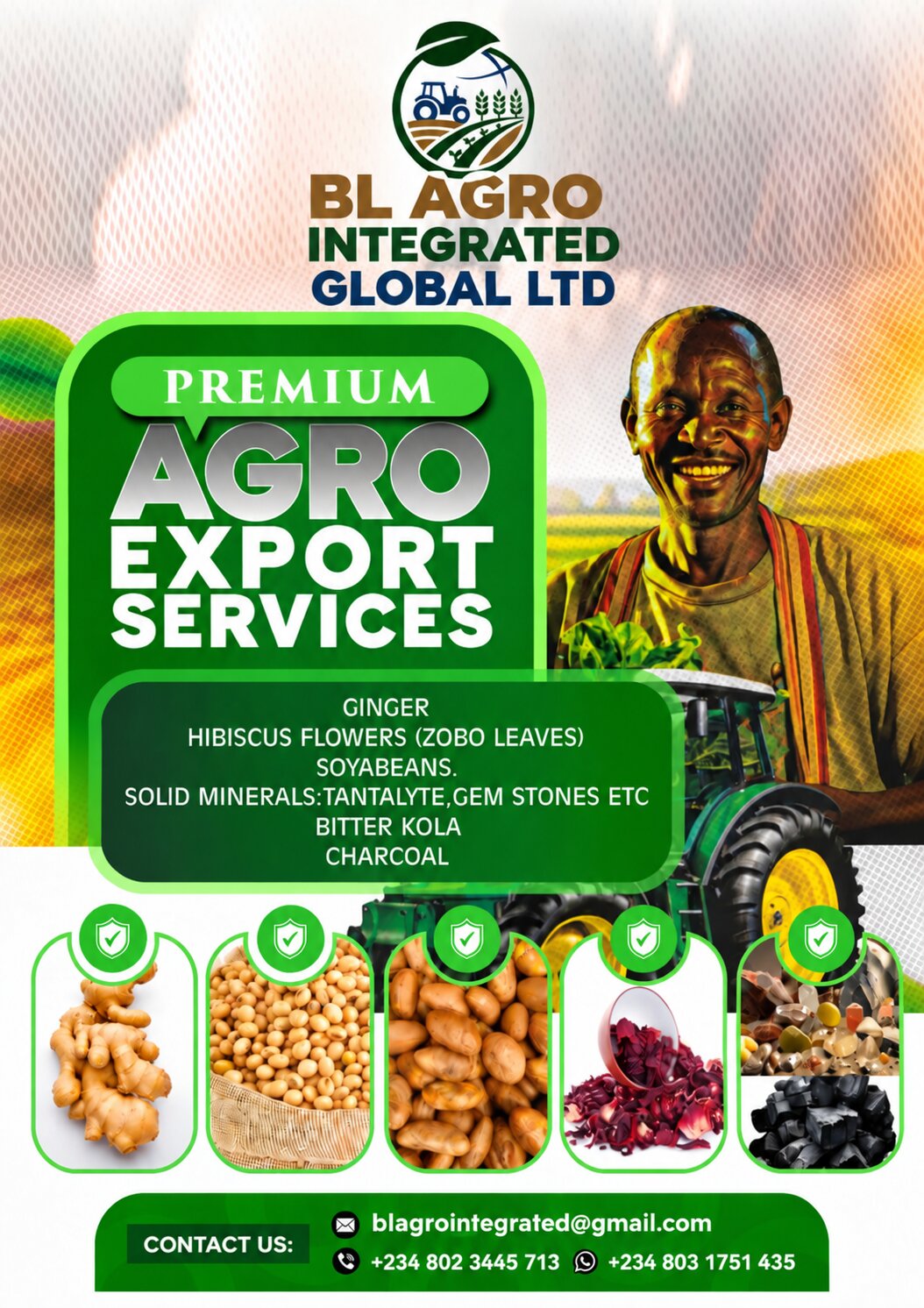 BL AGRO AFFAIRS INTEGRATED LTD